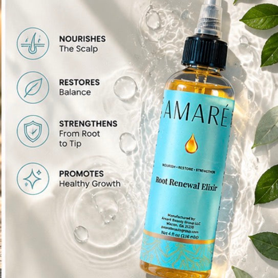 Amaré Root Renewal Hair Oil 4oz